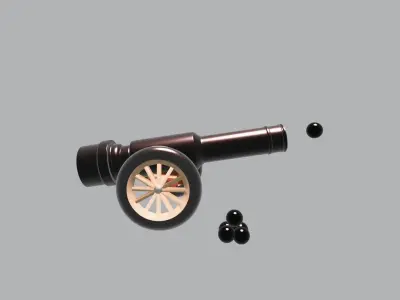 cannon ramadan Free 3D model