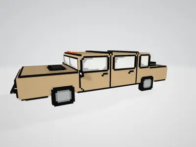 American war machine Free 3D model