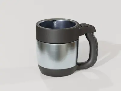 Electric thermal mug 3D model