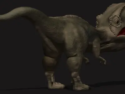 Dinosaur 3D model high poly Free 3D model