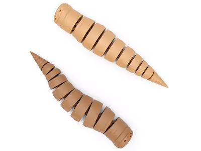 Sandworm Flexi Toy 3D print model
