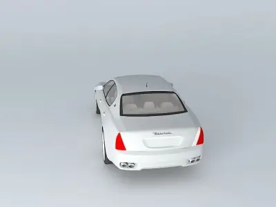 Maserati Quattroporte V 2005 Free 3D model