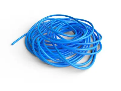 Garden Hose M03 Low-poly 3D model