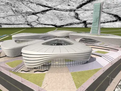 Shopping Mall 2 3D model