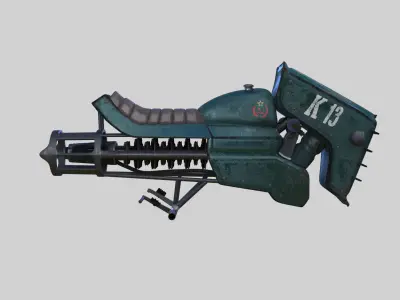 Underwater Scooter bike 3D model