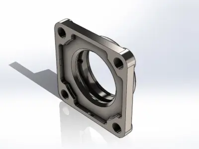 Base de Mancal de Rolamento SKF FY 507 M Bearing Base 3D model