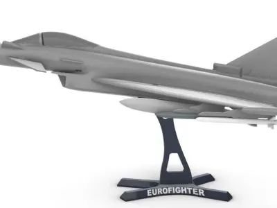 Eurofighter Typhoon 3D print model