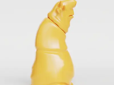 Klaud - The Skywalker Saga - 3D Print Custom Lego Minifigure 3D print model