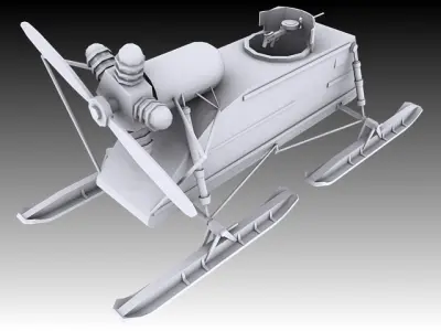 NKL-26 Aerosan 3D model