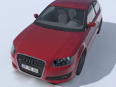 Audi S3 Free 3D model