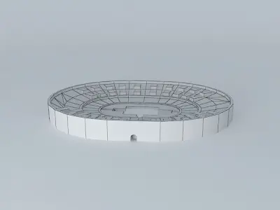 Roman amphitheater Merida Free 3D model