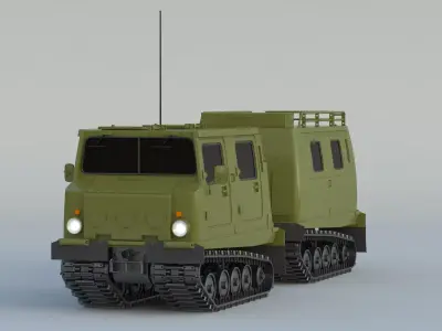 Bandvagn 206 Free 3D model