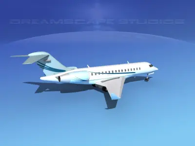 Global Express 8000 V06 3D model