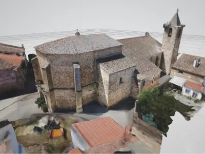 Iglesia de Santa Cruz de la Sierra 3D model