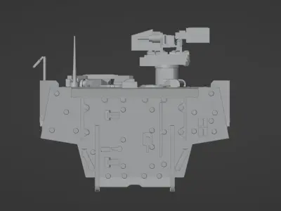 Scalable Boxer troop transport module Bundeswehr 3D print model