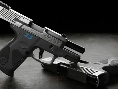 Taurus G2 Millennium PT111 Low-poly 3D model