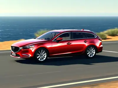 Mazda 6 Wagon Free 3D model