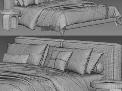 Ditre Italia Sound Bed 3D model