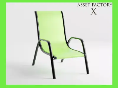 Modern  Chair 3D model 4