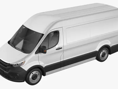 Generic Commercial Van 3D model