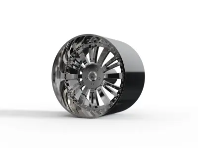 ASANTI AF113 WHEEL 3D MODEL 3D model