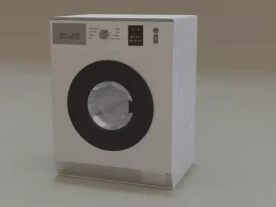 Washing machine Free 3D model purchase