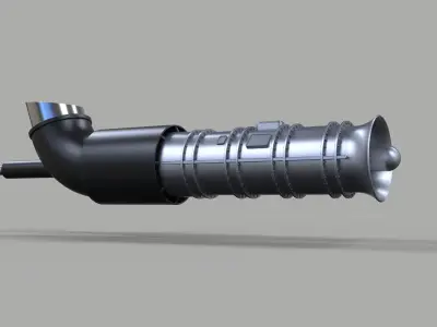 Jet engine 3 3D model