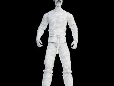 Floki Viking Low-poly 3D model