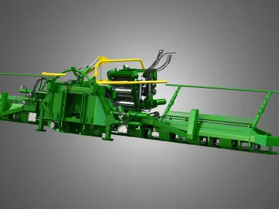 Harvester Tool 3D model