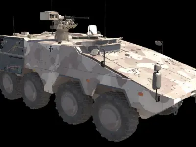 APC Boxer Desert Clean 3D model