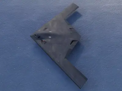 Northrop Grumman B 21 Raider Free low-poly 3D model