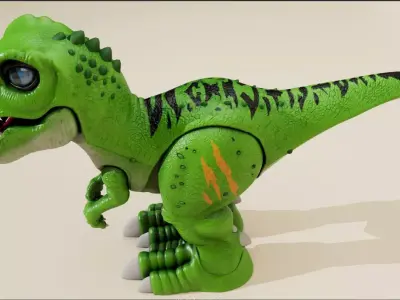 DINO TOY 3D MODEL Low-poly 3D model