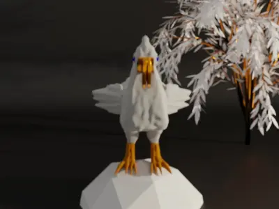 Fantasy Dodo bird Free 3D model