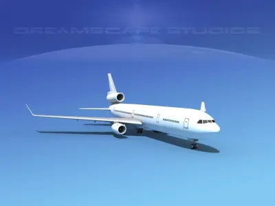 McDonnell Douglas MD-11 LP SS 3D model