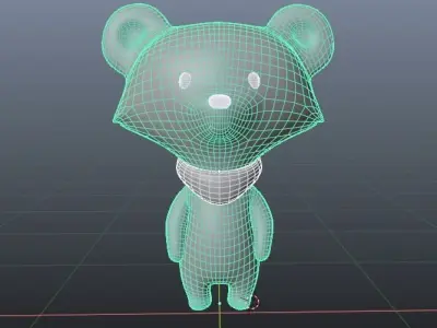 BOO 3D Character RIgged 3D model