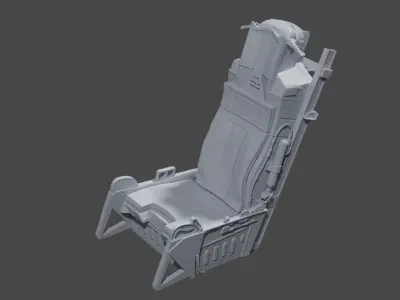 F-15 Aces-II Ejection Seat 3D print model