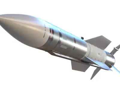 RVV-BD Aircraft Guided Air-to-Air Missile - R-37 3D model