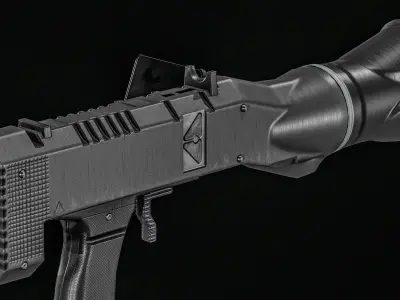 Sci Fi Repair Gun  Low-poly 3D model