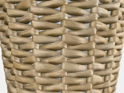 FRIDFULL Plant pot Low-poly 3D model