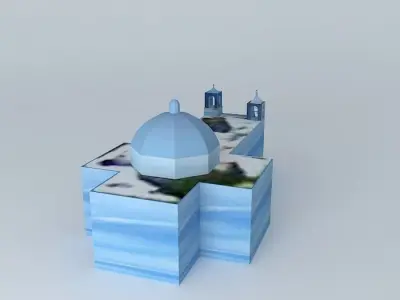 Temple of San Juan de Dios 3D model