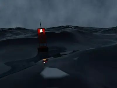 Stormy Ocean 3D model
