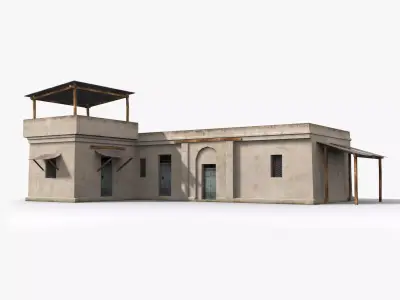 Arab xx22 Low-poly 3D model