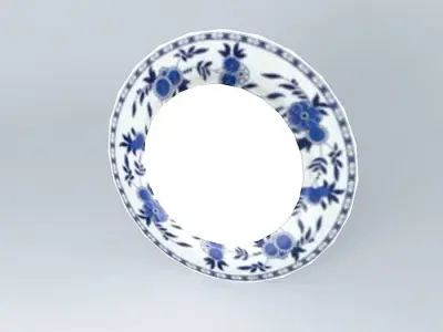 TITANIC 2nd Class Dinner Plate Relic Free 3D model