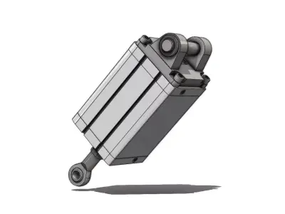 Cilindro Festo 536393 ADN 125 140 A P A Pneumatic Cylinder 3D model