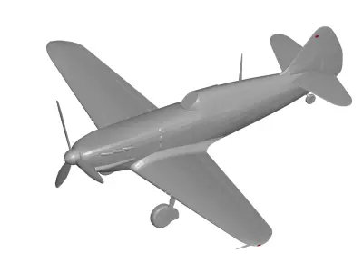 Dewoitine D 520 3D model