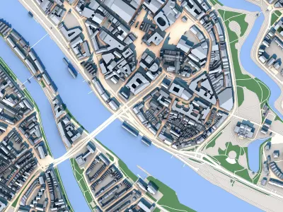 Bremen Cathedral Germany 3D model