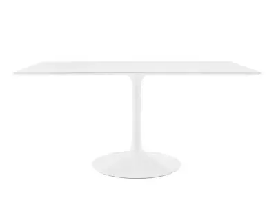 Lippa Rectangular Wood Dining Table Free 3D model
