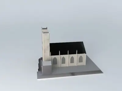 NOTRE DAME BASILICA. Free 3D model