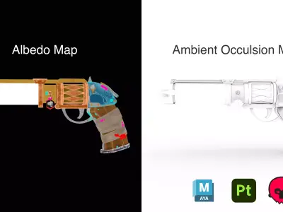 Arcane Sherrif 3D Model Low-poly 3D model