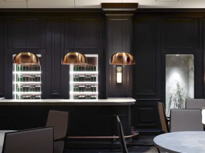 LUXURY RESTAURANT FULL 3D SCENE Free 3D model